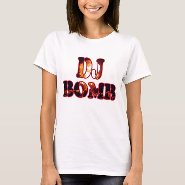 DJ BOMBARDERAR TEE SHIRT (Framsida)