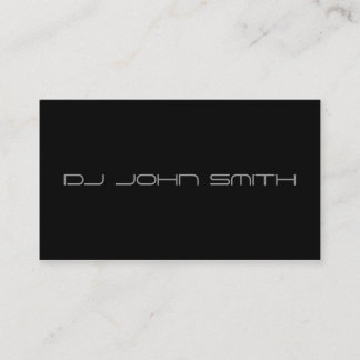 DJ Business Card-mall Visitkort