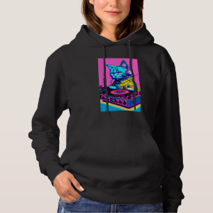 DJ Cat Hörlurar Skivspelare DJ Mixer Dreamwave Sti T Shirt