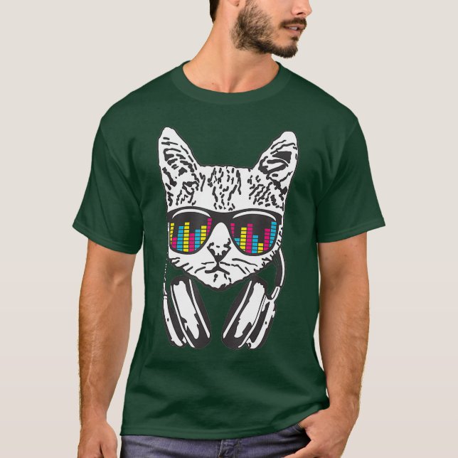 DJ CAT T SHIRT (Framsida)
