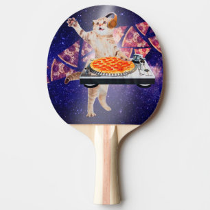 DJ Cat Turntable Mixer Pingisracket