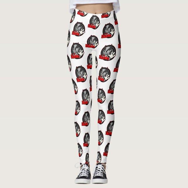 Dj Chris Diablo logotyp Leggings 1 (Framsida)