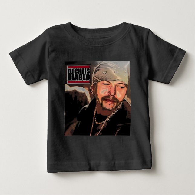 DJ CHRIS DIABLO - RASTA TEE SHIRT (Framsida)