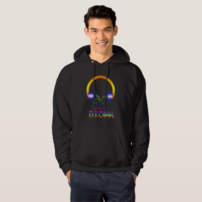 dj cool hoodie (Hel framsida)