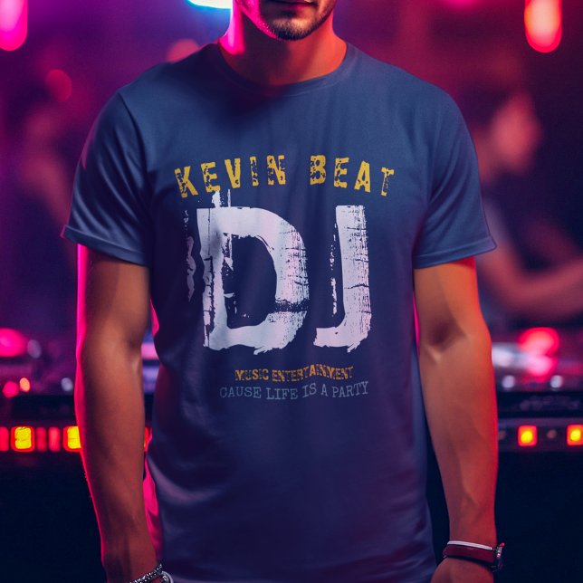 DJ coola T stil Tee (Skapare uppladdad)