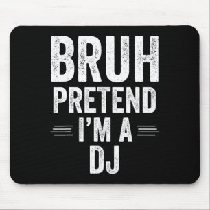 Dj Costume Halloween Bruh låtsas att jag är en dj- Musmatta
