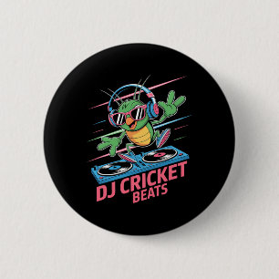 Dj Cricket Beats Groovy Musik Nöje Knapp