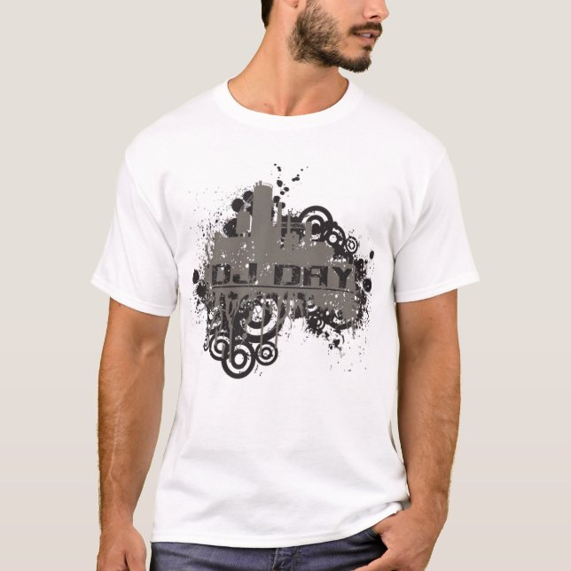 Dj-DAGT-tröja T Shirt (Framsida)