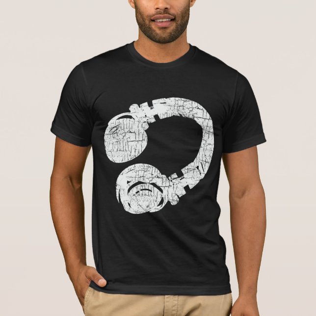 DJ deejay coola black T-shirt (Framsida)