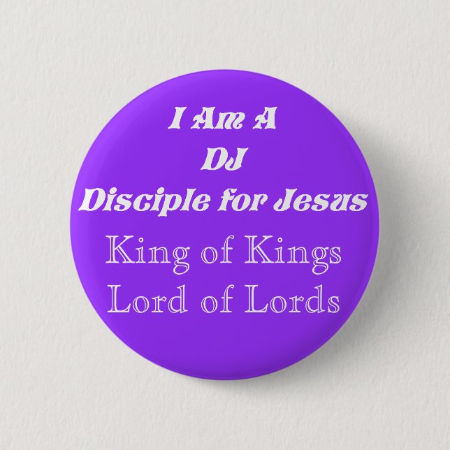 DJ-discibel för Jesus_ Knapp (Framsida)