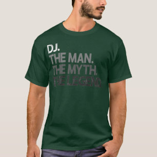 DJ Disk Jockey, mannen Myth Legend Gift Premium T Shirt