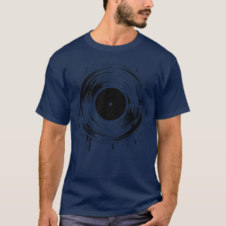 DJ Disk Teckning T Shirt