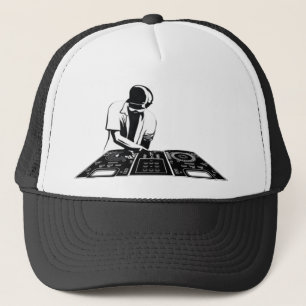 Dj-diskjockeyhatt Truckerkeps