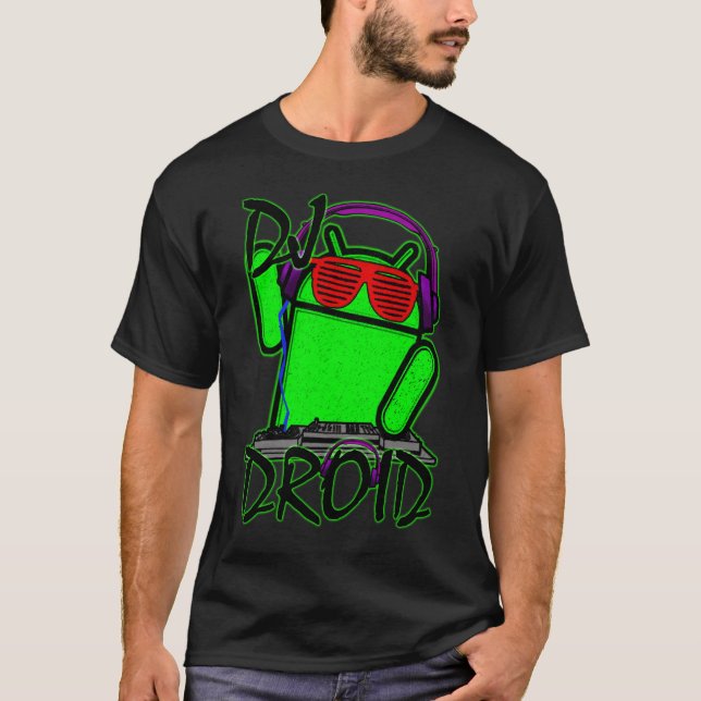 DJ Droid T Shirt (Framsida)