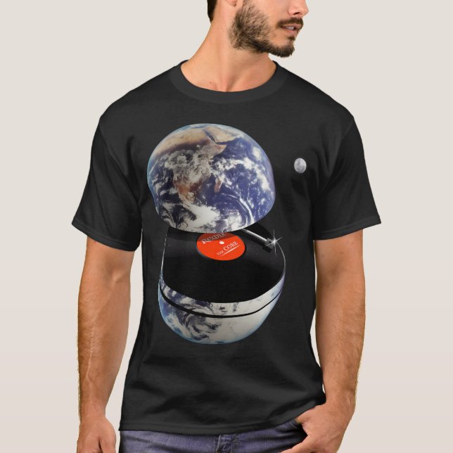 DJ Earth T Shirt (Framsida)