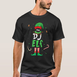 Dj Elf Julafton matchande jul för familjen T Shirt