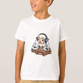 DJ Får Musiker Barn T Shirt
