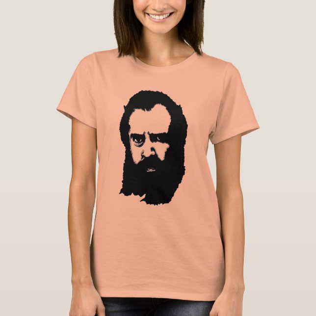 DJ farbror Mike 'ANSIKTE' T-shirt (Framsida)