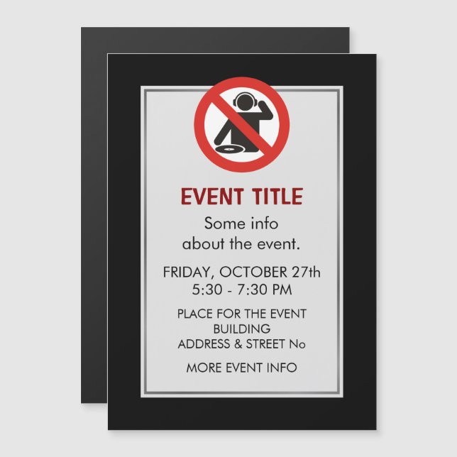 DJ Free Zon (Fram/baksida)