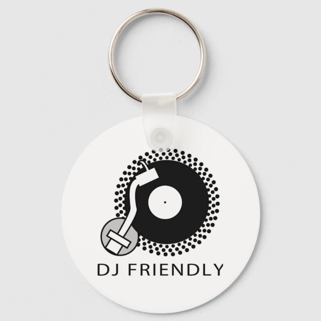 DJ Friendly Nyckelring (Framsida)