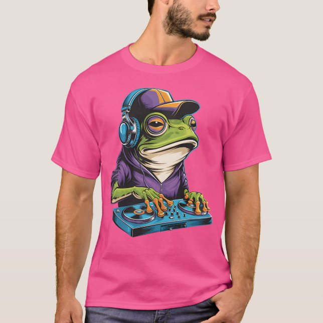 Dj Frog T Shirt (Framsida)