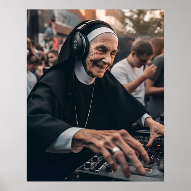 DJ Get-Nun Print, Value Poster Pappert (projektion (Framsidan)