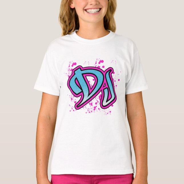 DJ Graffiti T-shirt (Framsida)