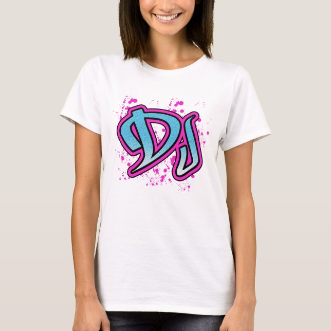 DJ Graffiti T-shirt (Framsida)