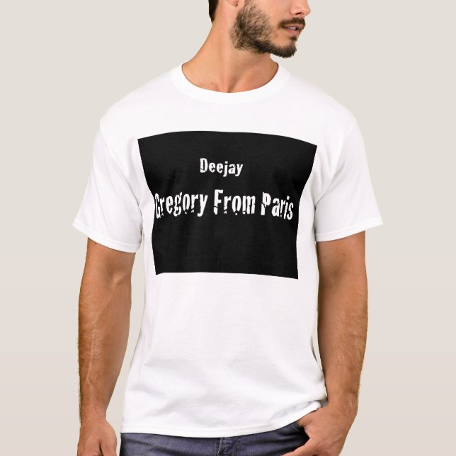 Dj Gregory för, Paris Tee Shirt (Framsida)
