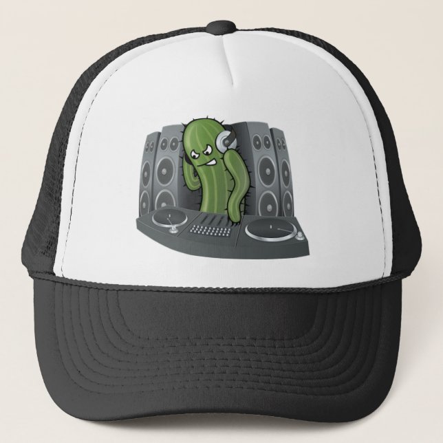 DJ hat, till salu! Truckerkeps (Framsida)