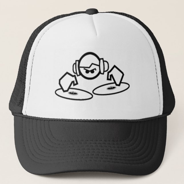 DJ-hatt Truckerkeps (Framsida)
