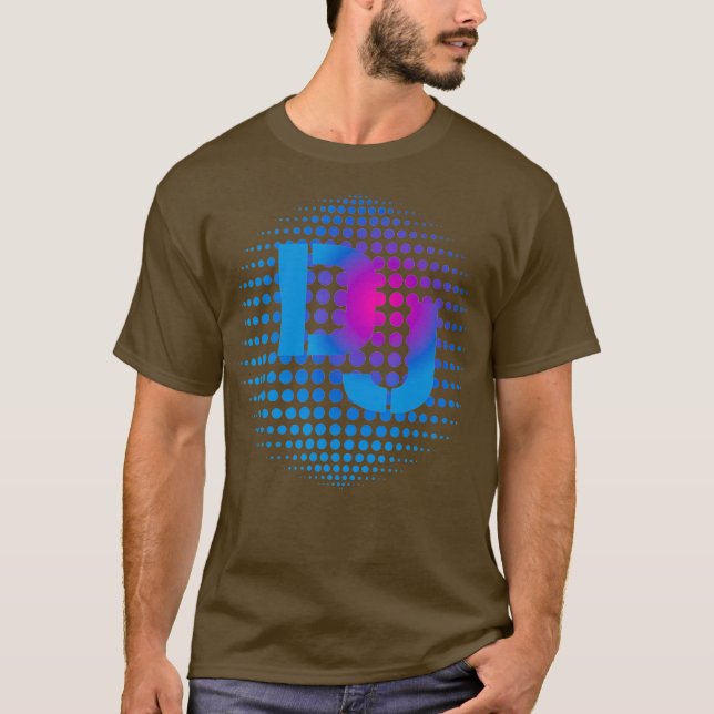DJ Heartslag Disco Boll Shirt T (Framsida)