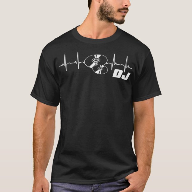 Dj Heartslag T-Shirt (Framsida)
