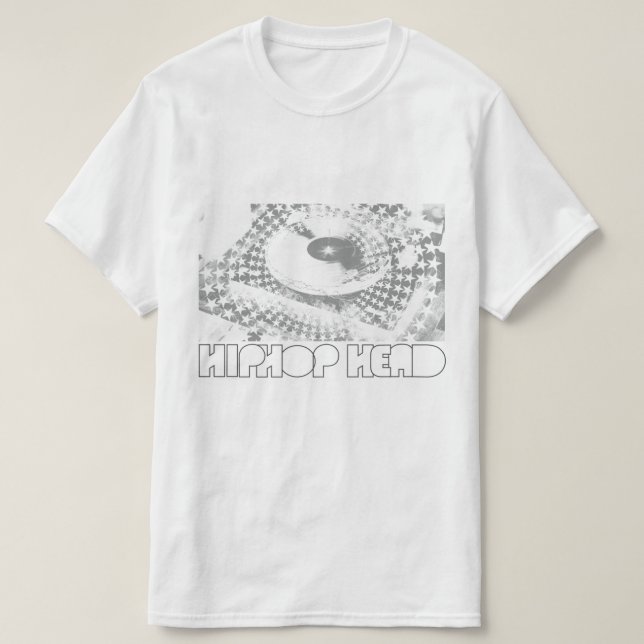 DJ HipHop Blaster T Shirt (Design framsida)
