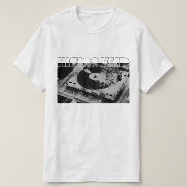 DJ HipHop Head T Shirt (Design framsida)