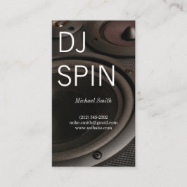 DJ | Högtalare | Music Ingenjör | Producent Visitkort