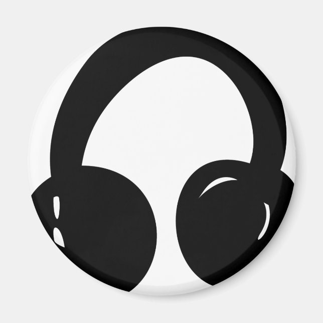 dj-hörlurar magnet (Framsidan)