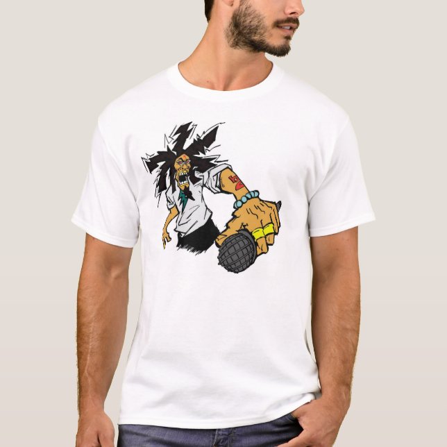 DJ IN ACTION T-SHIRT (Framsida)