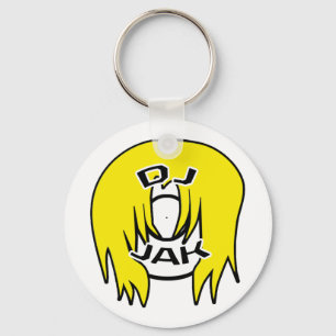 DJ JAK Logotyp Keychain Nyckelring