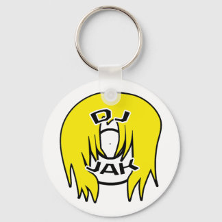 DJ JAK Logotyp Keychain Nyckelring