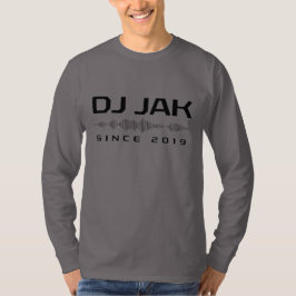 DJ JAK Smoke Grått Soundwave Långärmad Tee