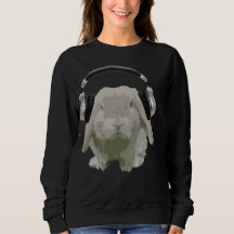 Dj-kaninkanin med den roliga musikälskare för