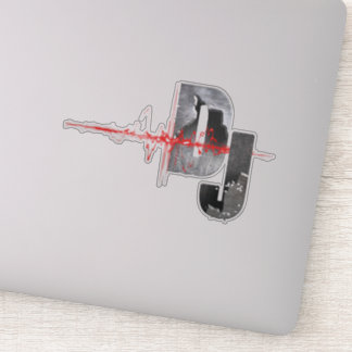 DJ Känn musiken Klistermärken