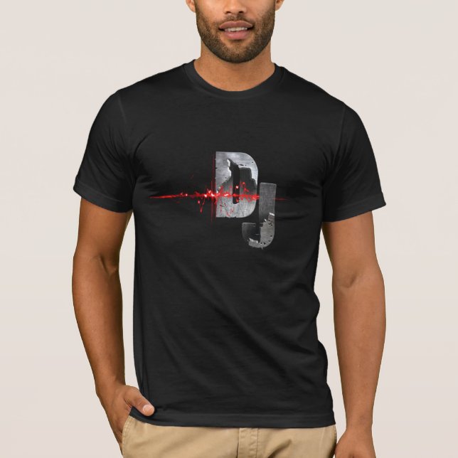DJ Känn musiken T-Shirt (Framsida)