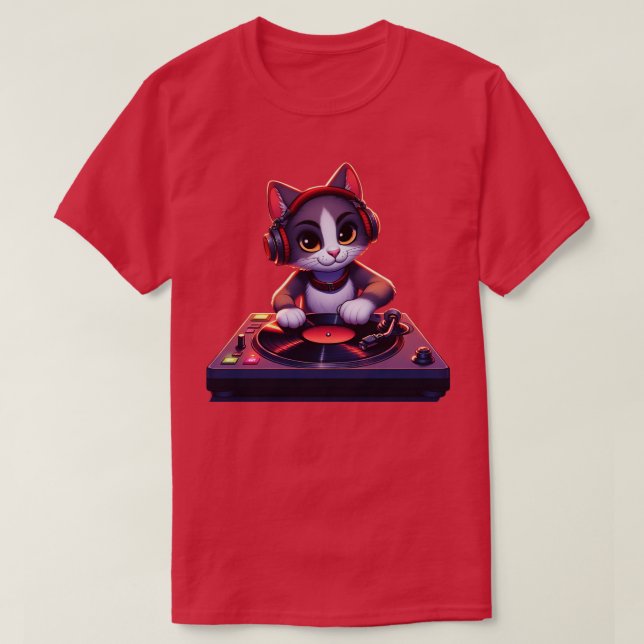 DJ Kattunge T Shirt (Design framsida)