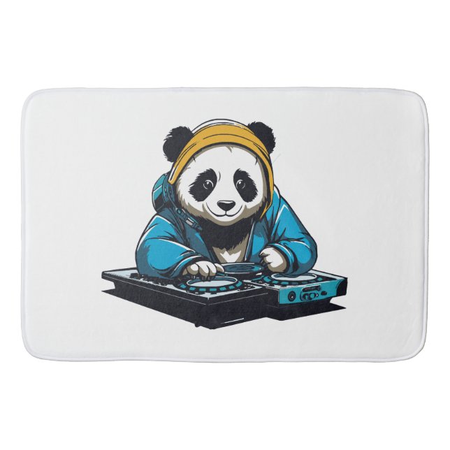 DJ Kawaii Panda Badrumsmatta (Framsidan)