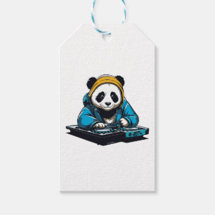 DJ Kawaii Panda Presentetikett
