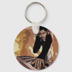 DJ Keychain Nyckelring