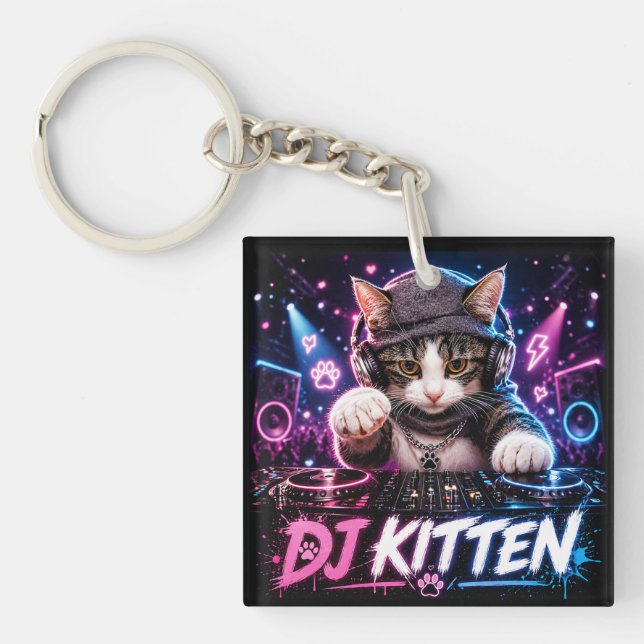 DJ KITTEN DUBBELSIDIG (Framsidan)