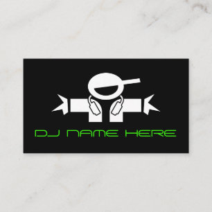 DJ-kort Visitkort